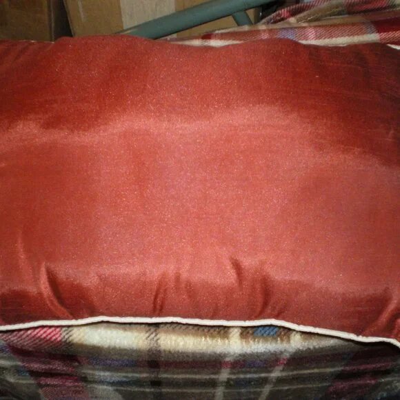 Embroidered Design Rectangular Accent Throw Pillow Piping Trim - Picture 2 of 3